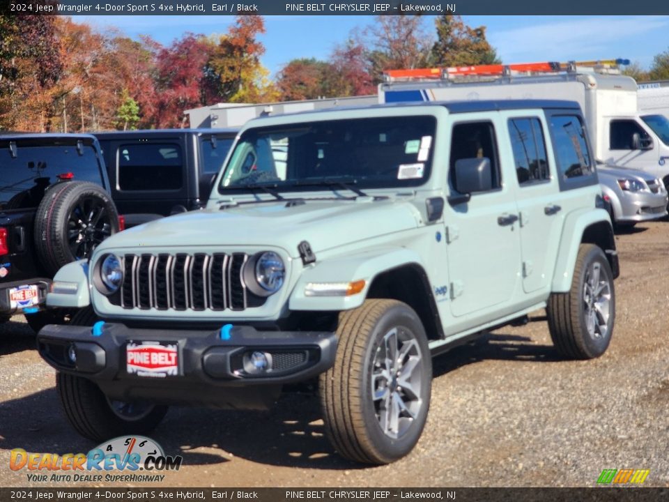 2024 Jeep Wrangler 4-Door Sport S 4xe Hybrid Earl / Black Photo #1