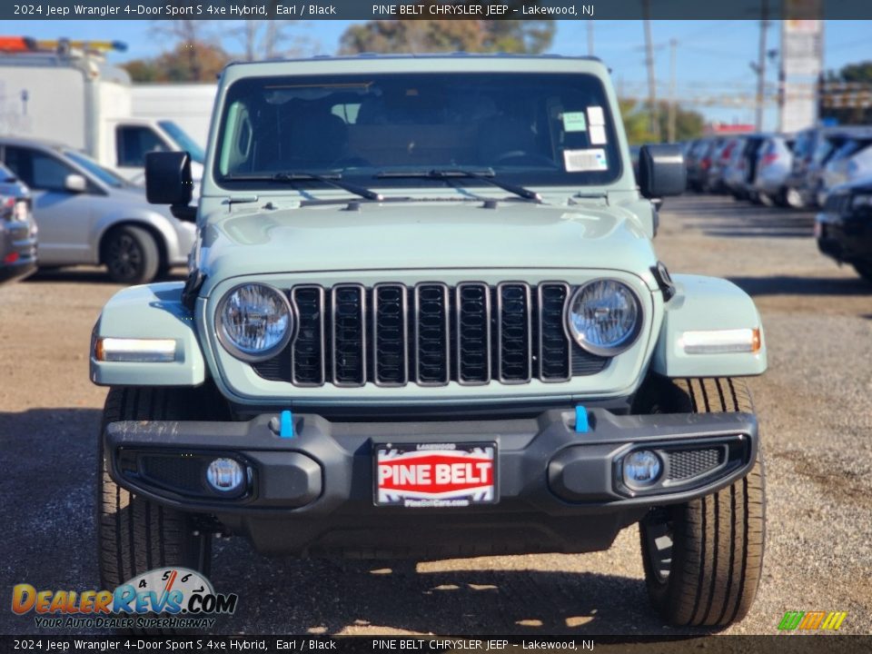 2024 Jeep Wrangler 4-Door Sport S 4xe Hybrid Earl / Black Photo #2