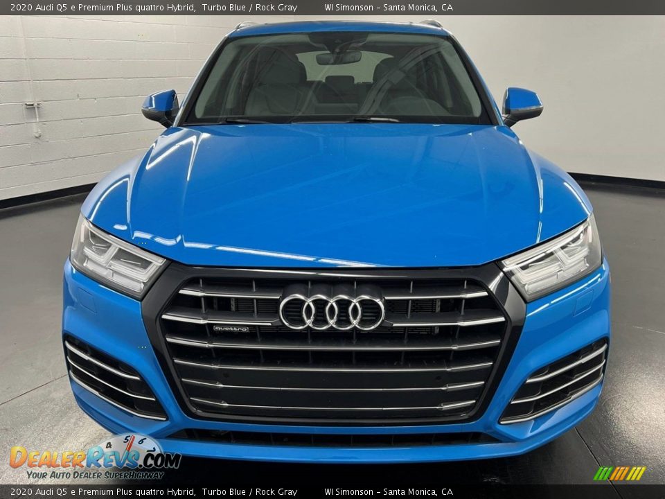 Turbo Blue 2020 Audi Q5 e Premium Plus quattro Hybrid Photo #2