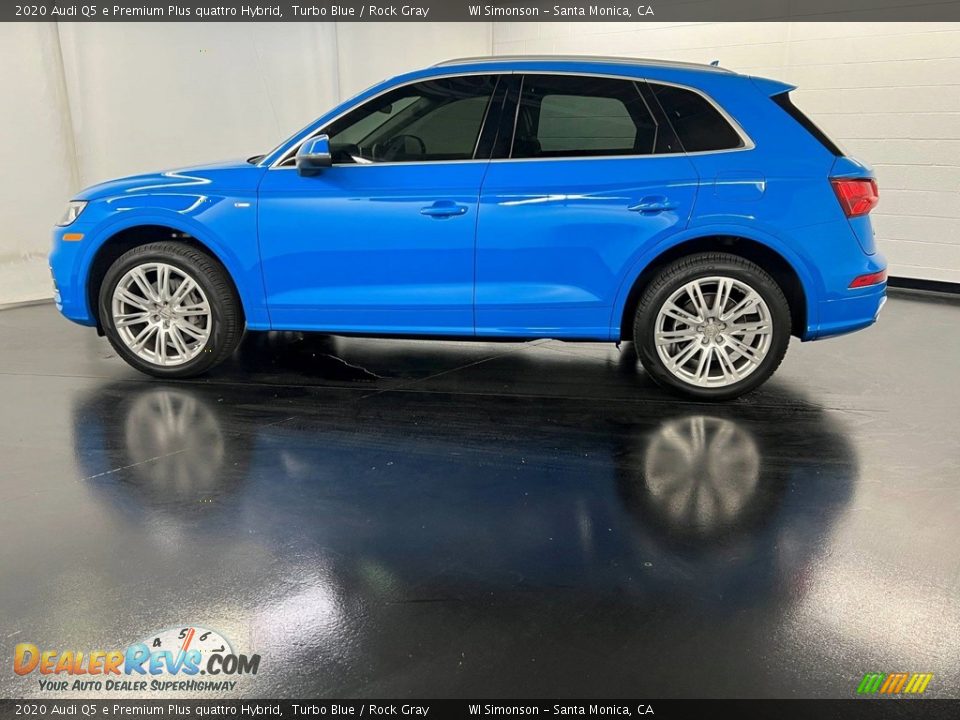 Turbo Blue 2020 Audi Q5 e Premium Plus quattro Hybrid Photo #4