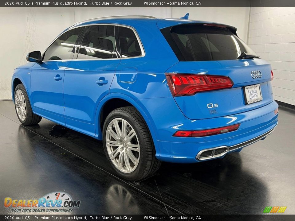 Turbo Blue 2020 Audi Q5 e Premium Plus quattro Hybrid Photo #5