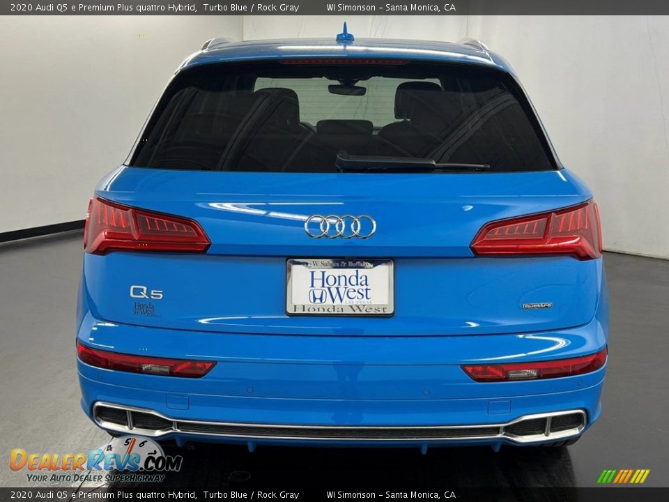 Turbo Blue 2020 Audi Q5 e Premium Plus quattro Hybrid Photo #6