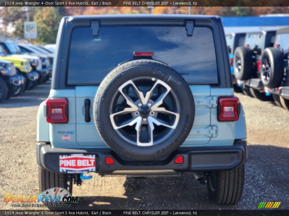 2024 Jeep Wrangler 4-Door Sport S 4xe Hybrid Earl / Black Photo #6