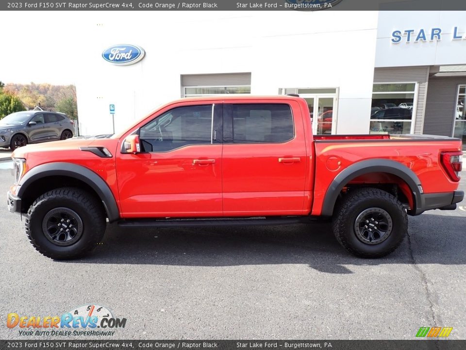 Code Orange 2023 Ford F150 SVT Raptor SuperCrew 4x4 Photo #2