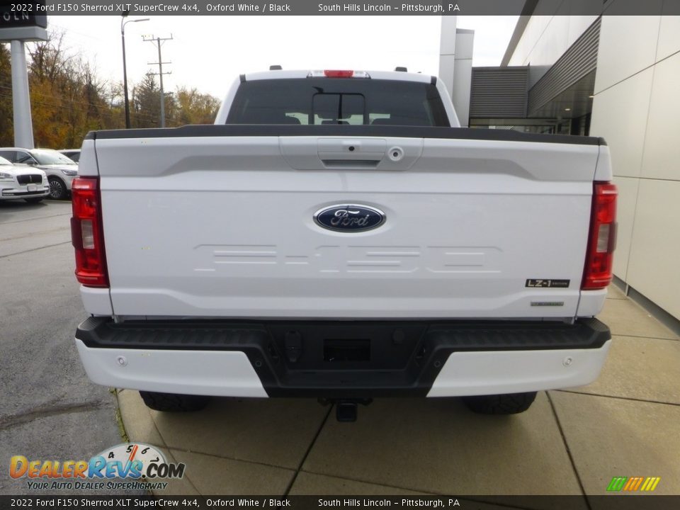 2022 Ford F150 Sherrod XLT SuperCrew 4x4 Oxford White / Black Photo #4