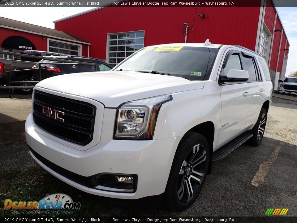 2019 GMC Yukon SLT 4WD Summit White / Jet Black Photo #1