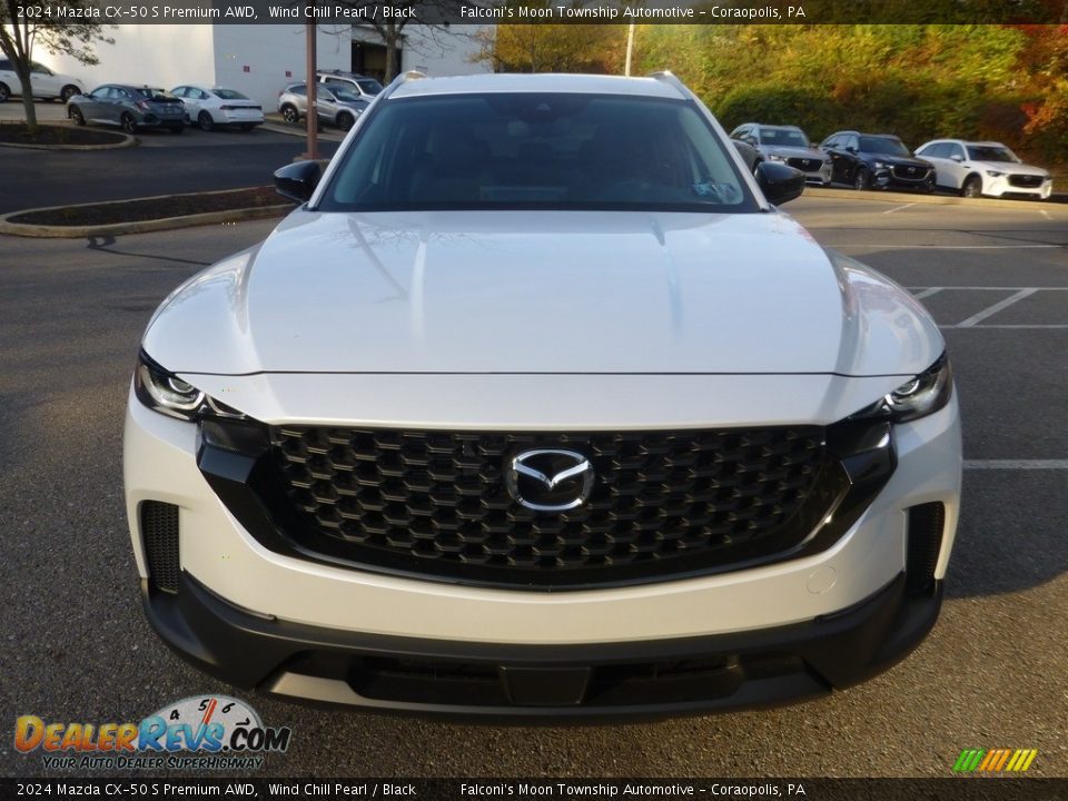 Wind Chill Pearl 2024 Mazda CX-50 S Premium AWD Photo #8