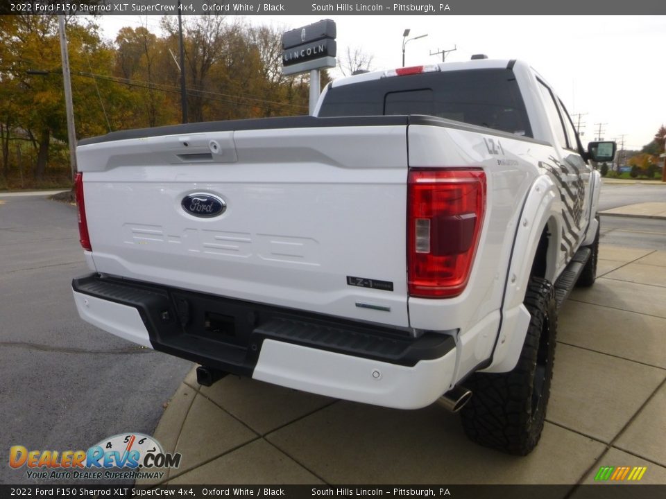 2022 Ford F150 Sherrod XLT SuperCrew 4x4 Oxford White / Black Photo #5