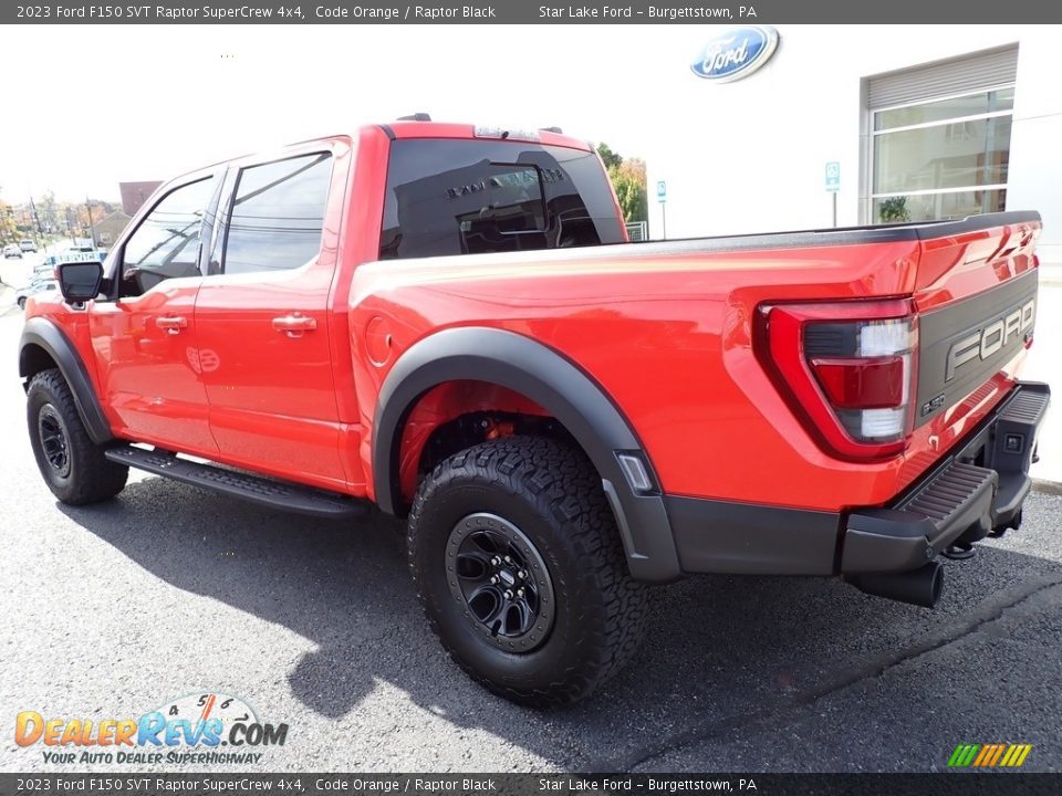 Code Orange 2023 Ford F150 SVT Raptor SuperCrew 4x4 Photo #3