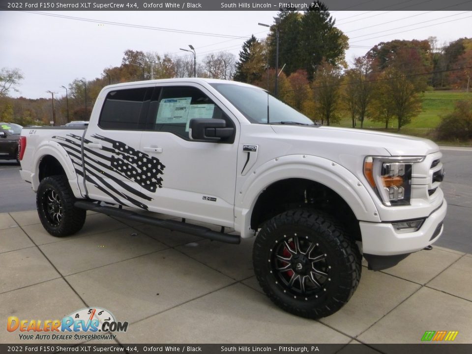 Oxford White 2022 Ford F150 Sherrod XLT SuperCrew 4x4 Photo #6