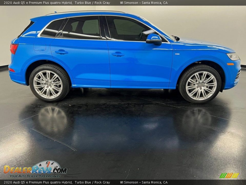 Turbo Blue 2020 Audi Q5 e Premium Plus quattro Hybrid Photo #8