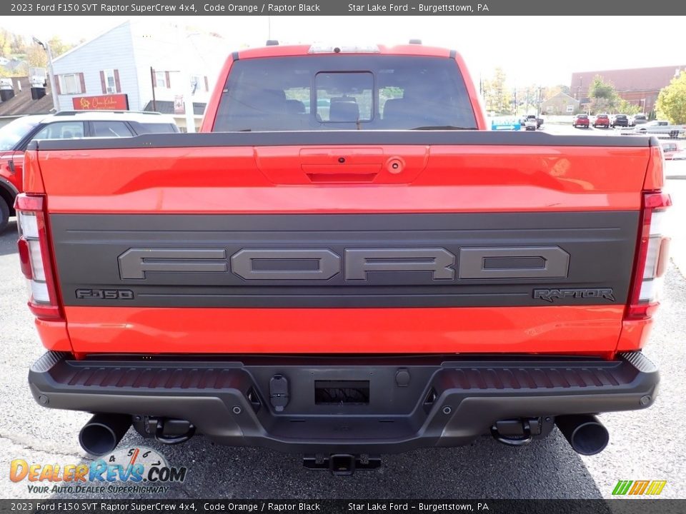 Code Orange 2023 Ford F150 SVT Raptor SuperCrew 4x4 Photo #4