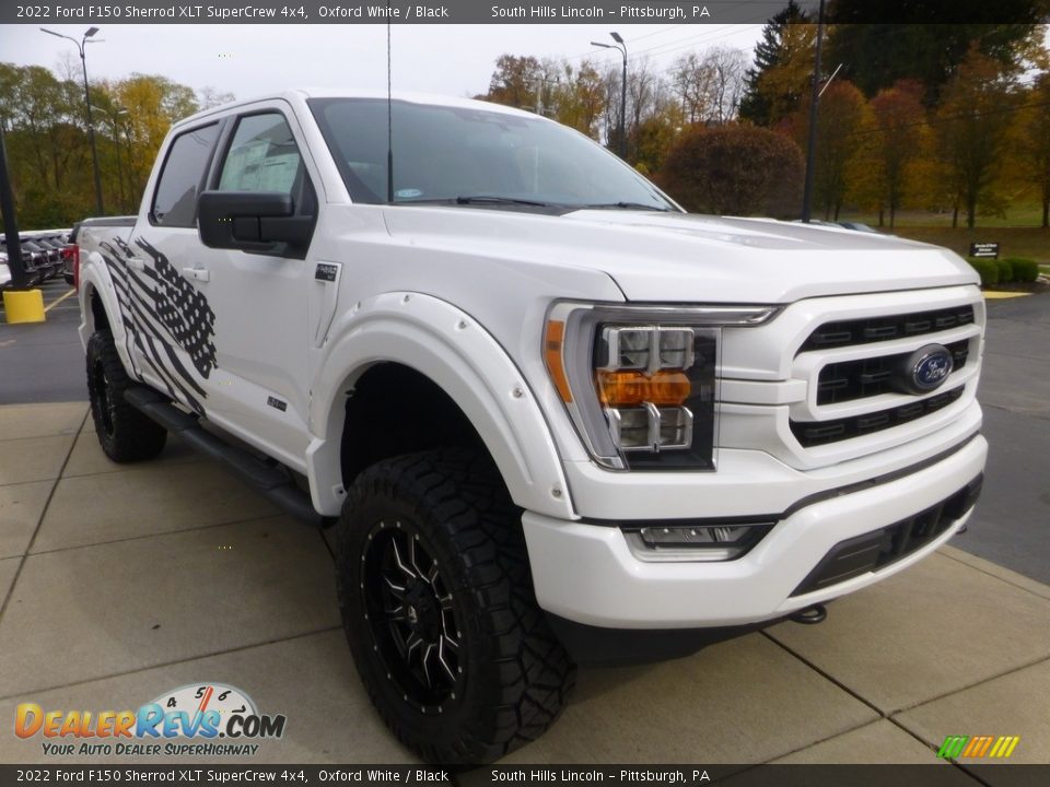Front 3/4 View of 2022 Ford F150 Sherrod XLT SuperCrew 4x4 Photo #7
