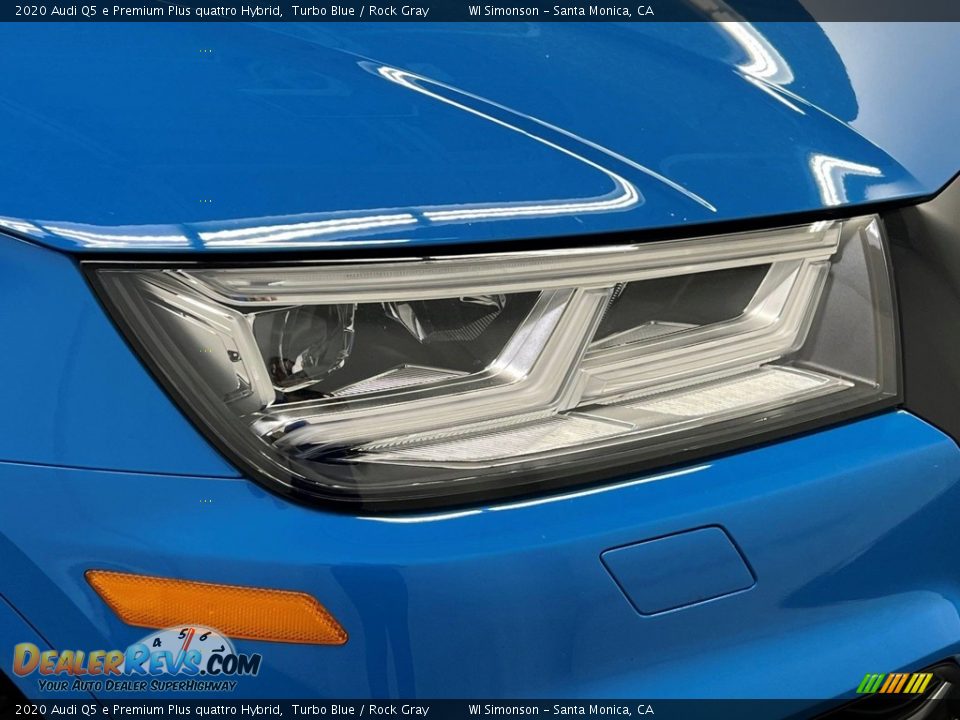 2020 Audi Q5 e Premium Plus quattro Hybrid Turbo Blue / Rock Gray Photo #9