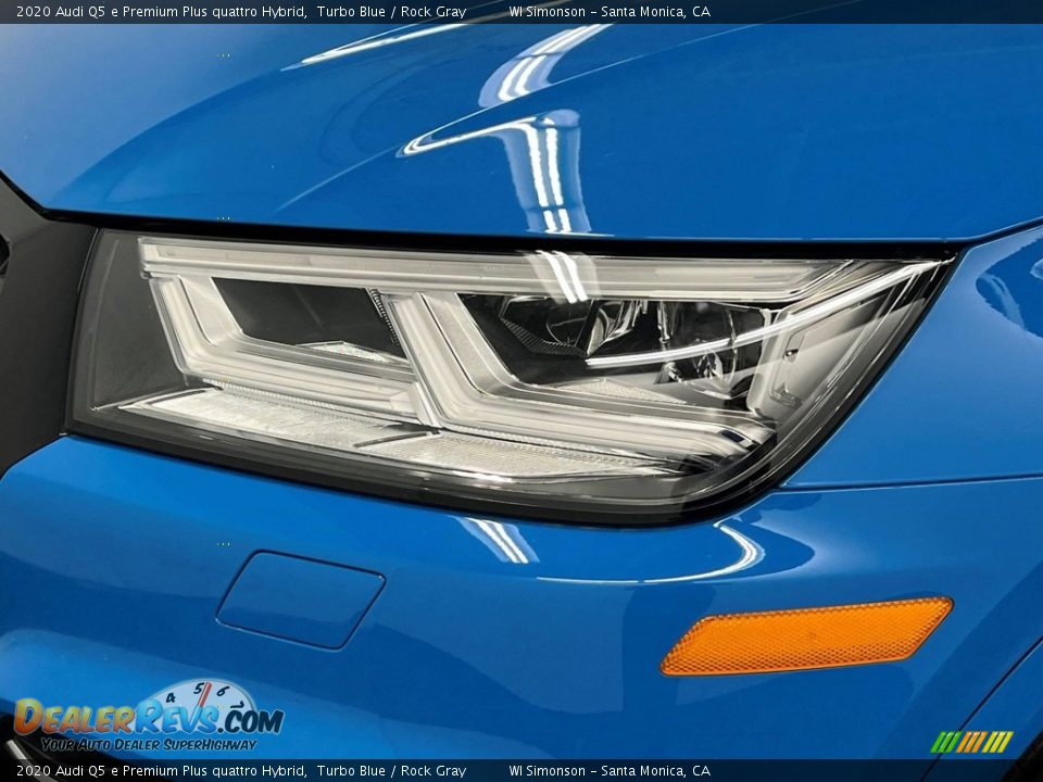 2020 Audi Q5 e Premium Plus quattro Hybrid Turbo Blue / Rock Gray Photo #10