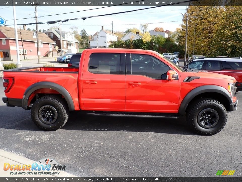 Code Orange 2023 Ford F150 SVT Raptor SuperCrew 4x4 Photo #7