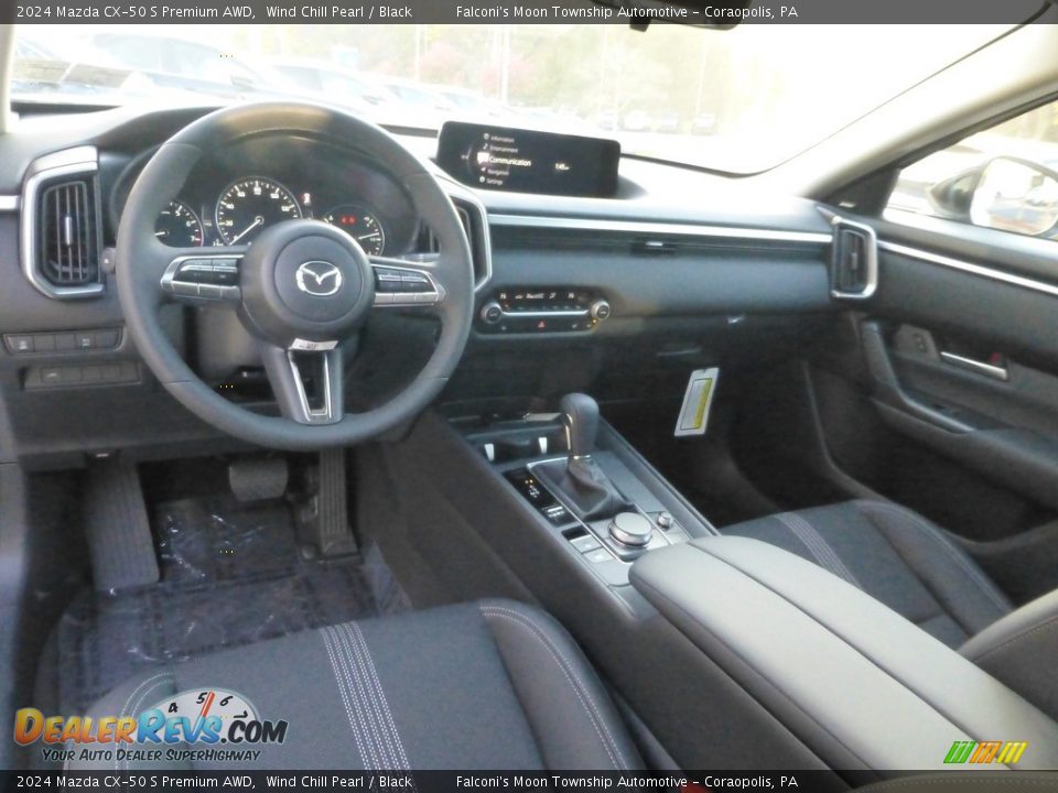 Black Interior - 2024 Mazda CX-50 S Premium AWD Photo #13