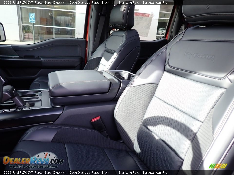 Front Seat of 2023 Ford F150 SVT Raptor SuperCrew 4x4 Photo #10