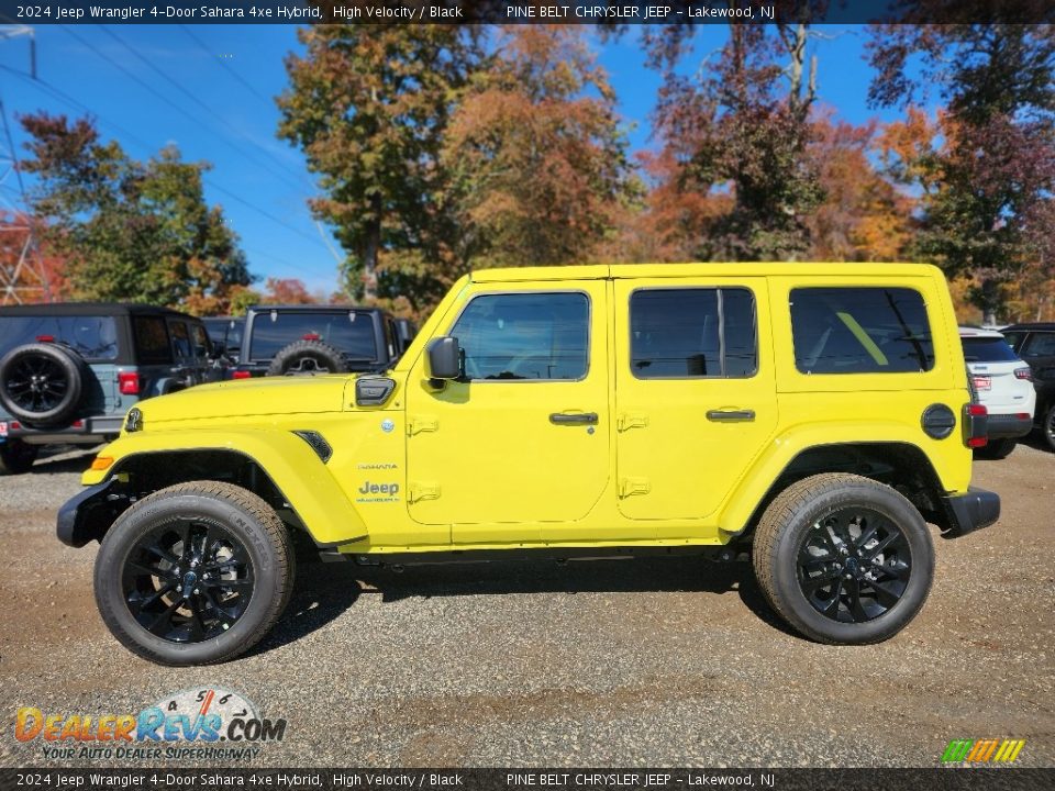 High Velocity 2024 Jeep Wrangler 4-Door Sahara 4xe Hybrid Photo #3