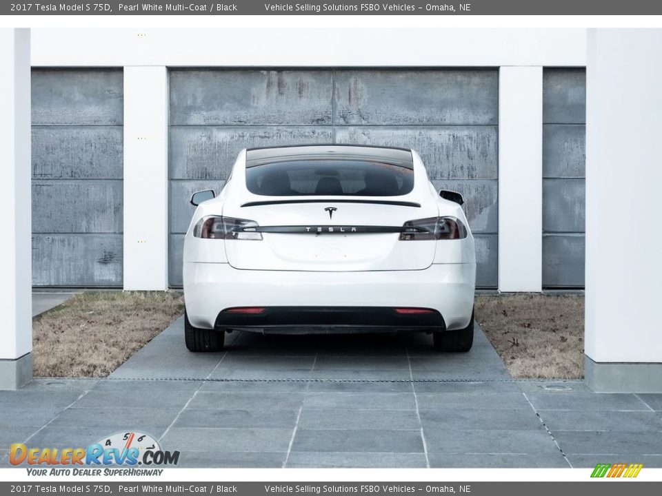 Pearl White Multi-Coat 2017 Tesla Model S 75D Photo #2