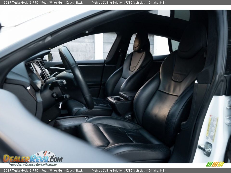 Front Seat of 2017 Tesla Model S 75D Photo #5