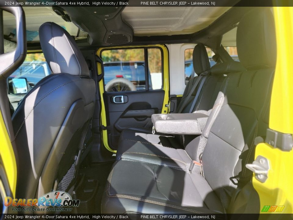 2024 Jeep Wrangler 4-Door Sahara 4xe Hybrid High Velocity / Black Photo #7