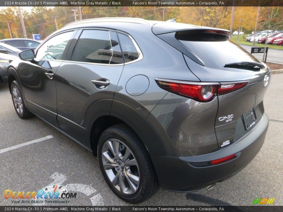 Machine Gray Metallic 2024 Mazda CX-30 S Premium AWD Photo #5