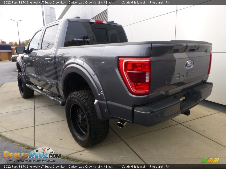 Carbonized Gray Metallic 2022 Ford F150 Sherrod XLT SuperCrew 4x4 Photo #3