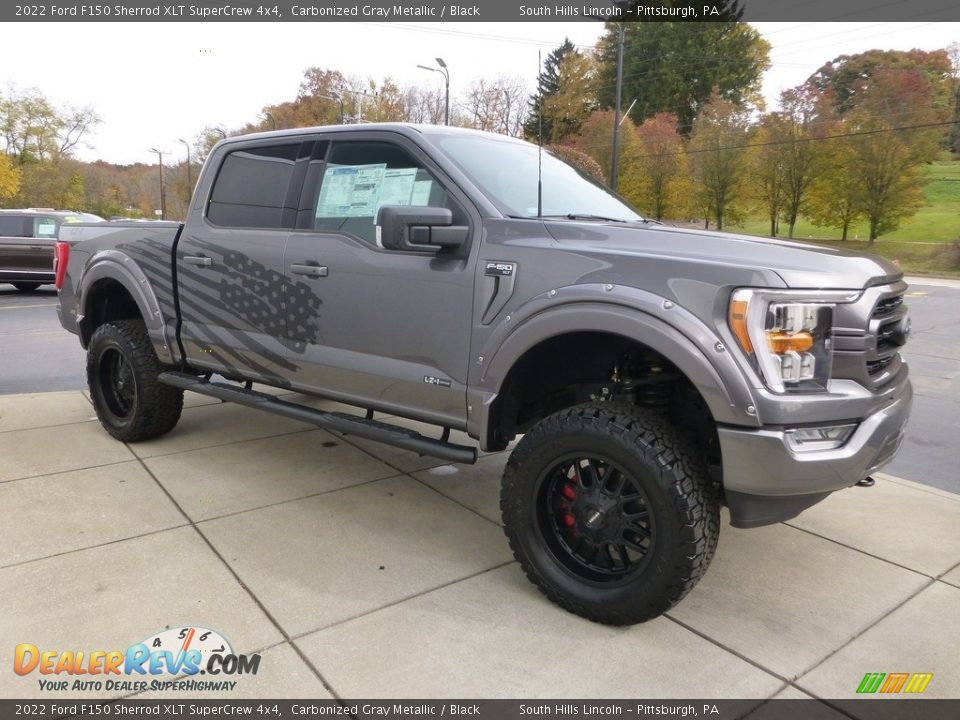 Carbonized Gray Metallic 2022 Ford F150 Sherrod XLT SuperCrew 4x4 Photo #6