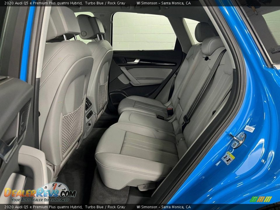 Rear Seat of 2020 Audi Q5 e Premium Plus quattro Hybrid Photo #29