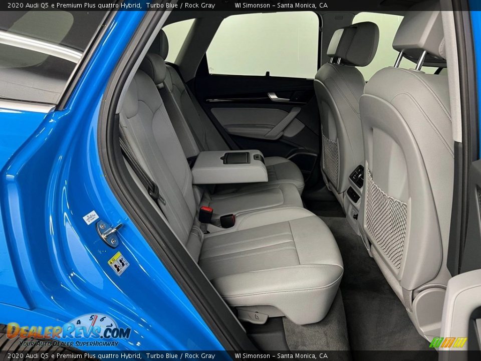 Rear Seat of 2020 Audi Q5 e Premium Plus quattro Hybrid Photo #32