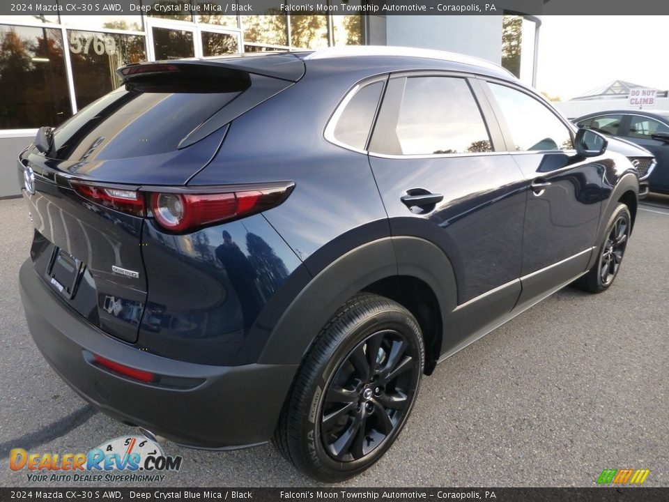 Deep Crystal Blue Mica 2024 Mazda CX-30 S AWD Photo #2