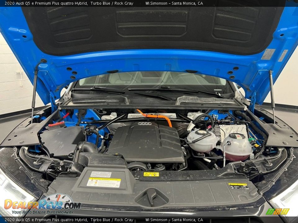 2020 Audi Q5 e Premium Plus quattro Hybrid 2.0 Liter Turbocharged TFSI DOHC 16-Valve VVT 4 Cylinder Gasoline/Electric Hybrid Engine Photo #36