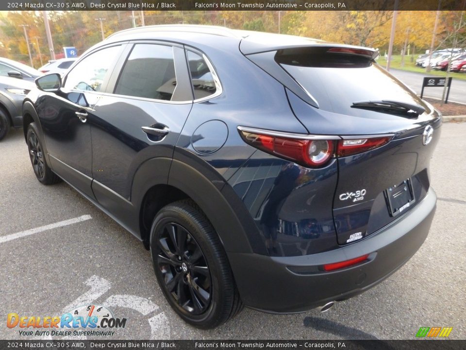 Deep Crystal Blue Mica 2024 Mazda CX-30 S AWD Photo #5
