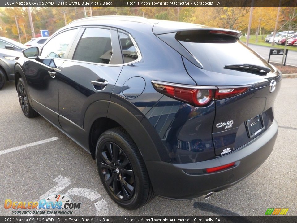 Deep Crystal Blue Mica 2024 Mazda CX-30 S AWD Photo #5