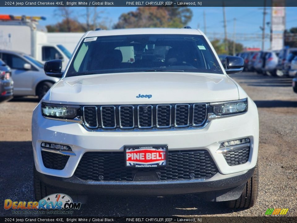 2024 Jeep Grand Cherokee 4XE Bright White / Global Black Photo #2