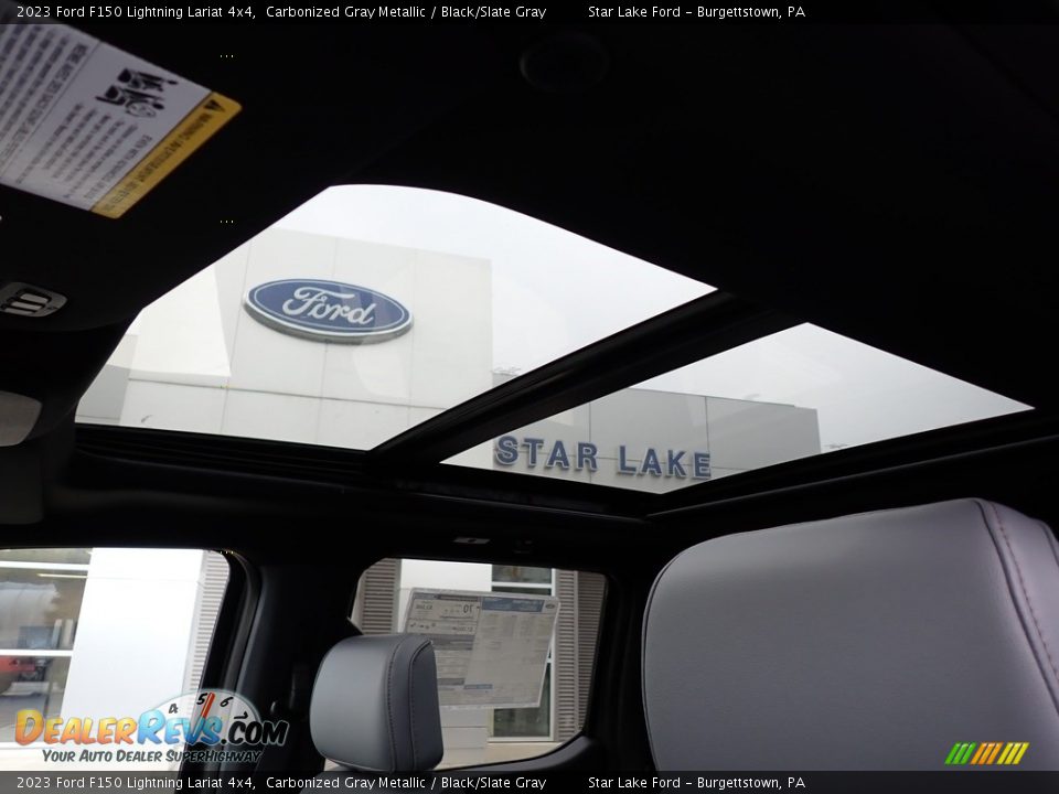 Sunroof of 2023 Ford F150 Lightning Lariat 4x4 Photo #17