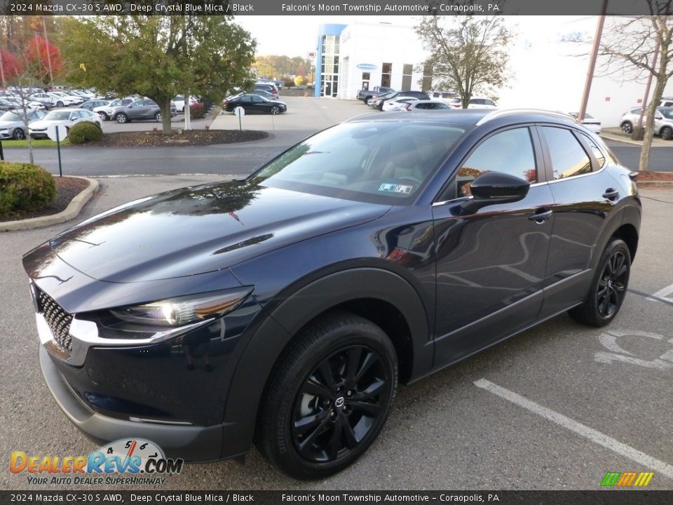 Front 3/4 View of 2024 Mazda CX-30 S AWD Photo #7