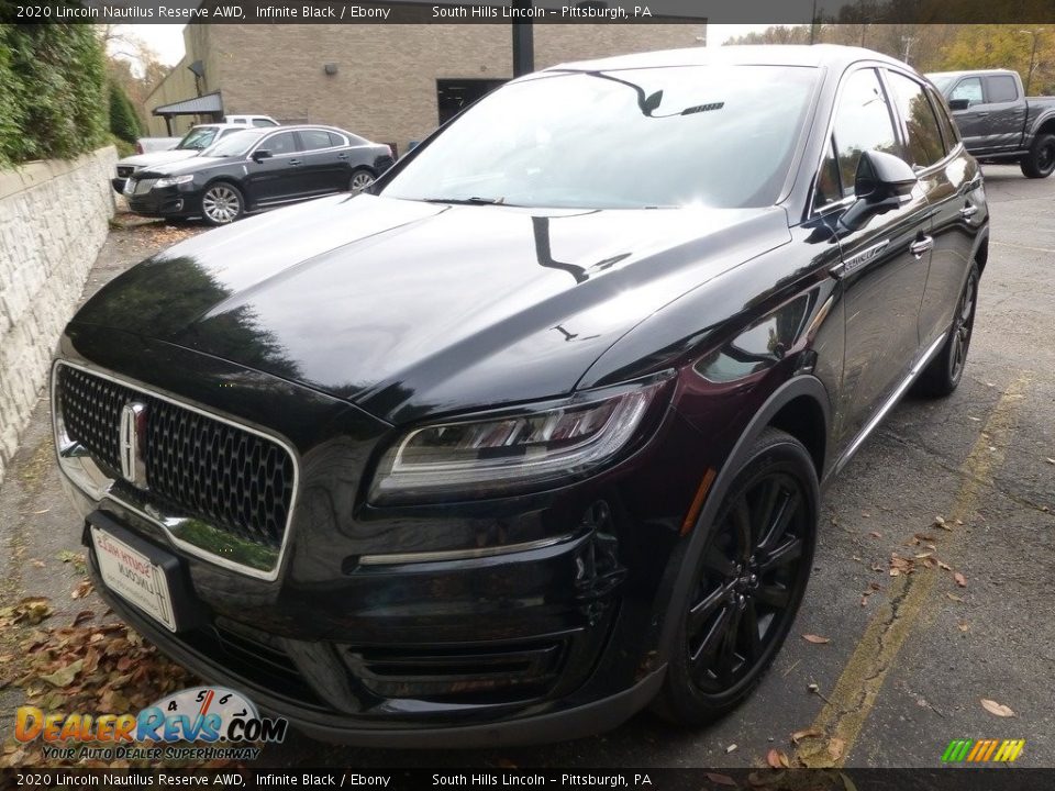 2020 Lincoln Nautilus Reserve AWD Infinite Black / Ebony Photo #1