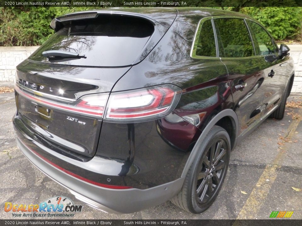 2020 Lincoln Nautilus Reserve AWD Infinite Black / Ebony Photo #2