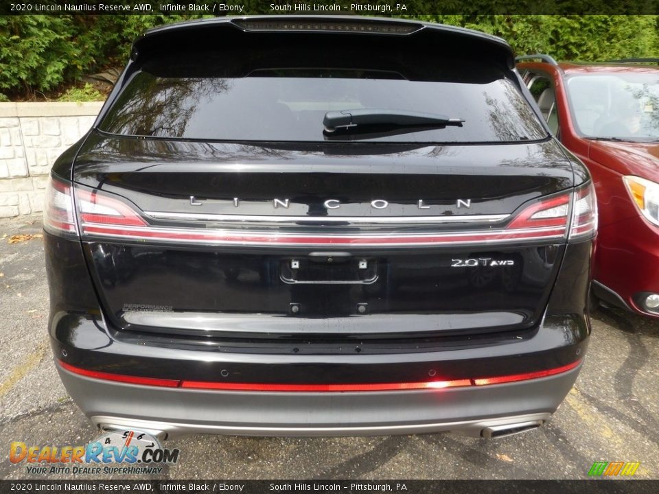 2020 Lincoln Nautilus Reserve AWD Infinite Black / Ebony Photo #3