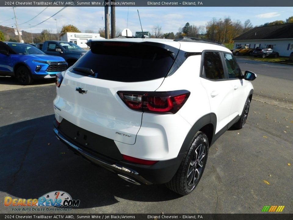 2024 Chevrolet Trailblazer ACTIV AWD Summit White / Jet Black/Artemis Photo #5