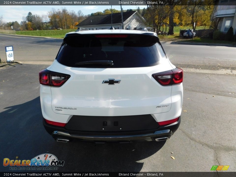 2024 Chevrolet Trailblazer ACTIV AWD Summit White / Jet Black/Artemis Photo #6