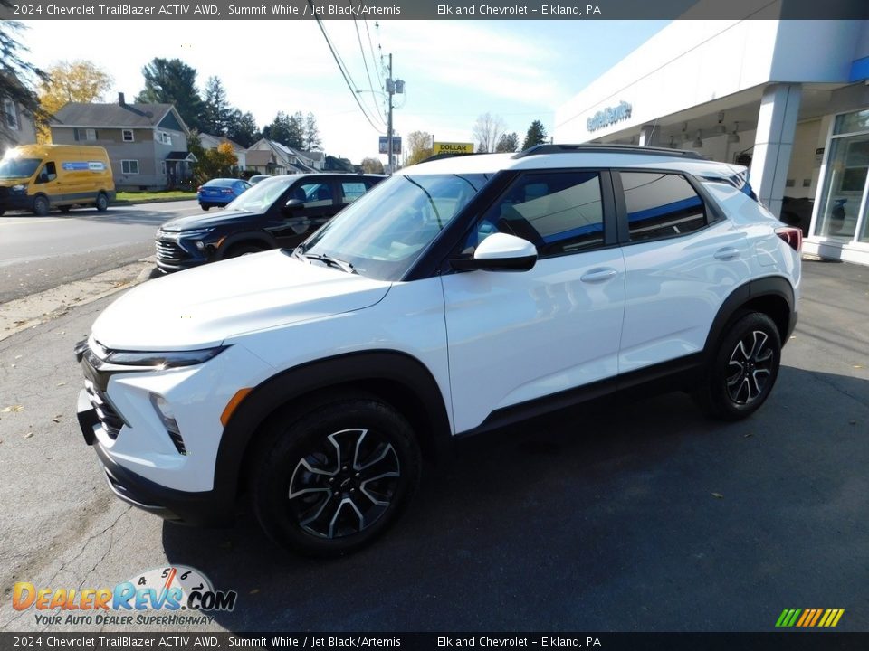 2024 Chevrolet TrailBlazer ACTIV AWD Summit White / Jet Black/Artemis Photo #9