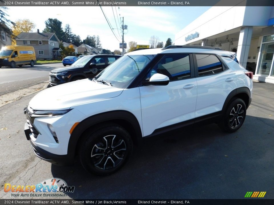 2024 Chevrolet Trailblazer ACTIV AWD Summit White / Jet Black/Artemis Photo #9