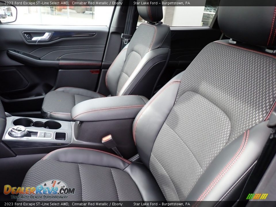 Front Seat of 2023 Ford Escape ST-Line Select AWD Photo #11