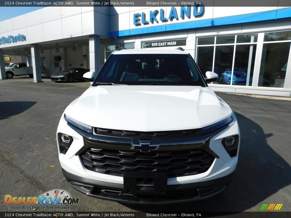 2024 Chevrolet TrailBlazer ACTIV AWD Summit White / Jet Black/Artemis Photo #11