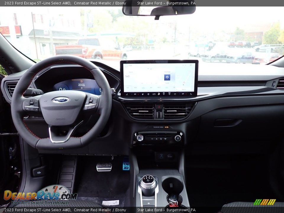 Dashboard of 2023 Ford Escape ST-Line Select AWD Photo #13