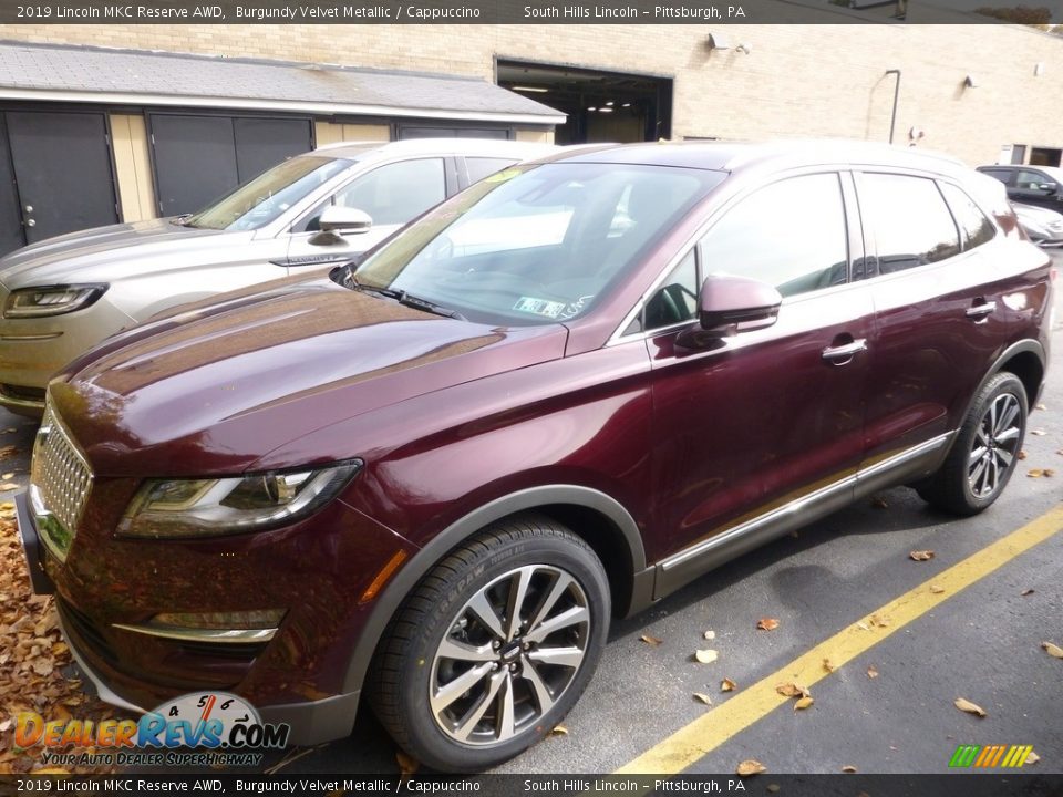 2019 Lincoln MKC Reserve AWD Burgundy Velvet Metallic / Cappuccino Photo #1