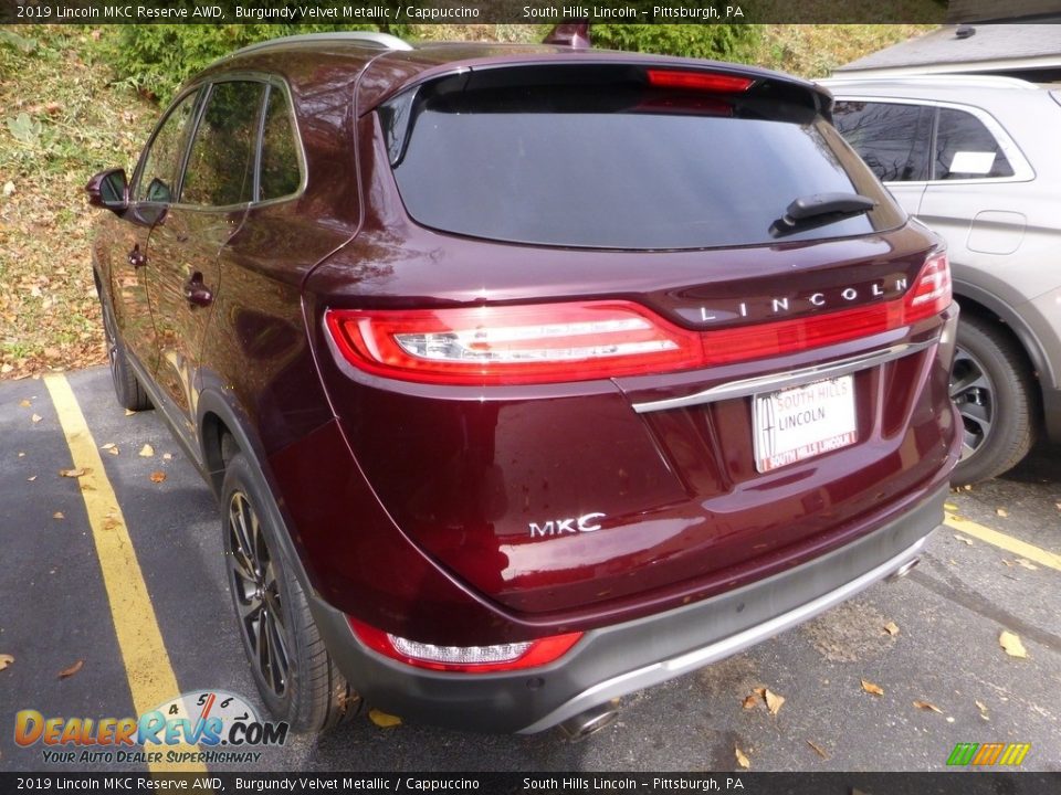 2019 Lincoln MKC Reserve AWD Burgundy Velvet Metallic / Cappuccino Photo #2